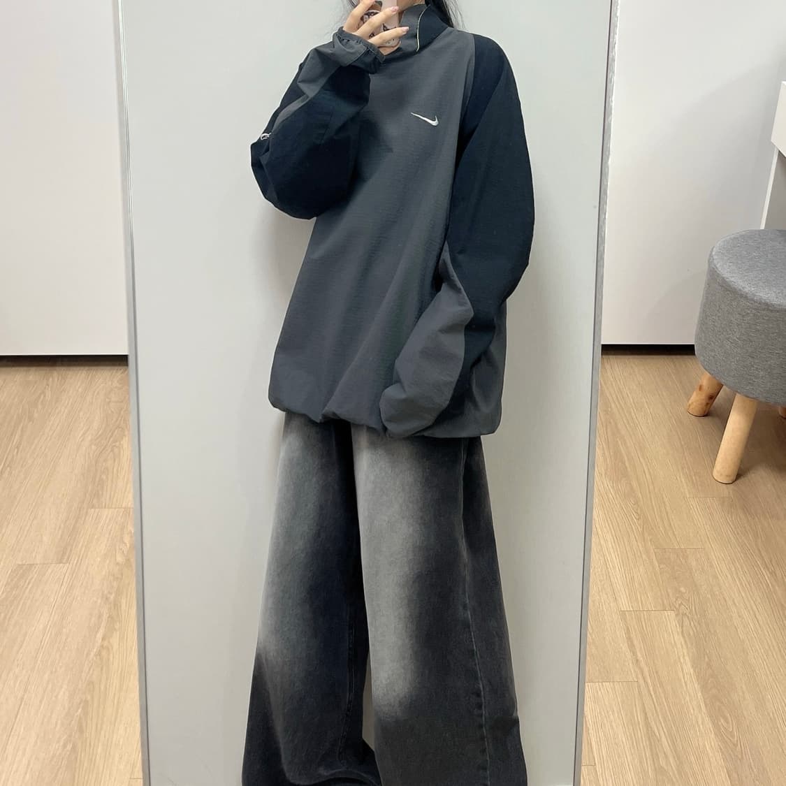 나이키 풀오버 윈드러너 웜업 아노락 자켓 상품이미지1