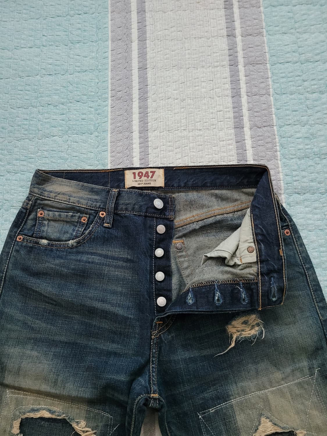 리바이스 47501 리미티드에디션 워크웨어 데님 탭30 실28 상품이미지4