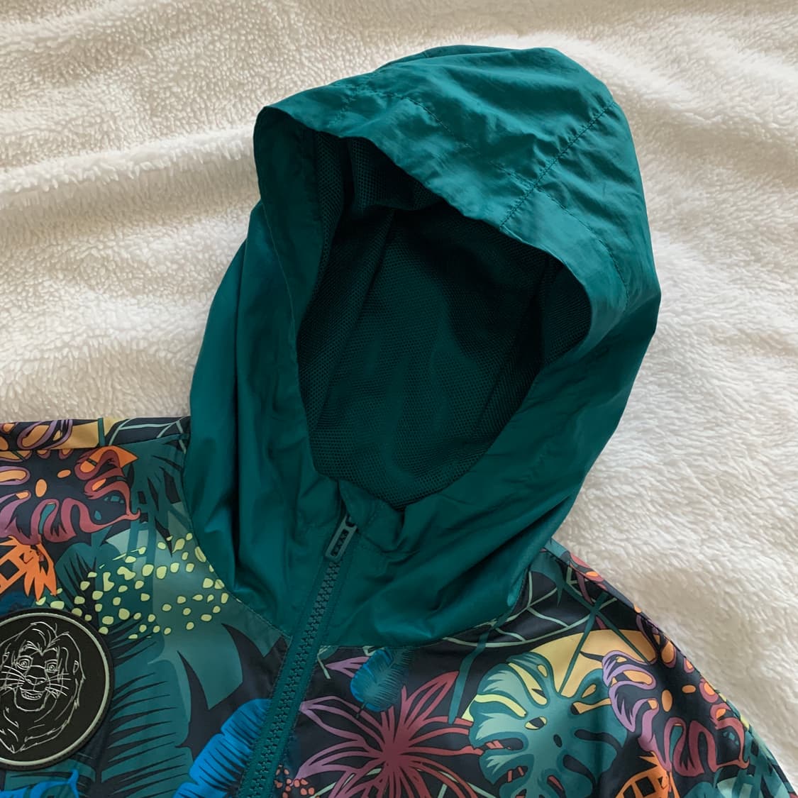 아디다스 키즈 디즈니 라이온킹 콜라보 후드 바람막이 상품이미지3