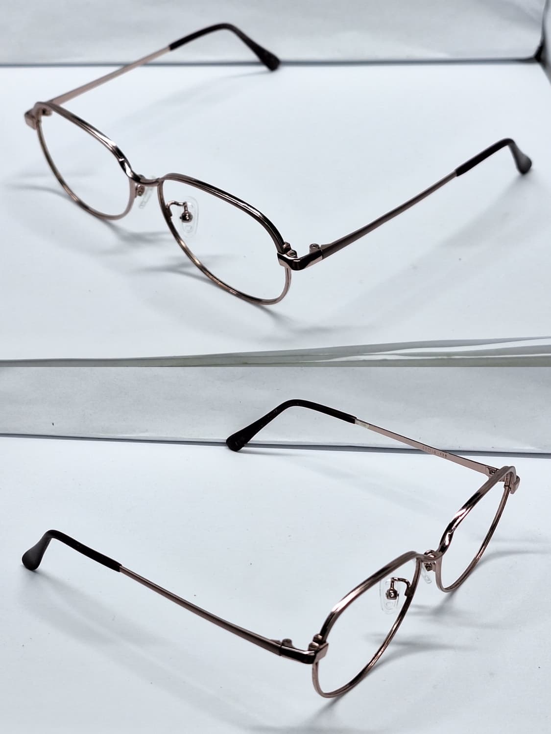 fff-525 티타늄 여성용 안경테 52mm 로즈골드 일본 수입 빈티지 상품이미지6