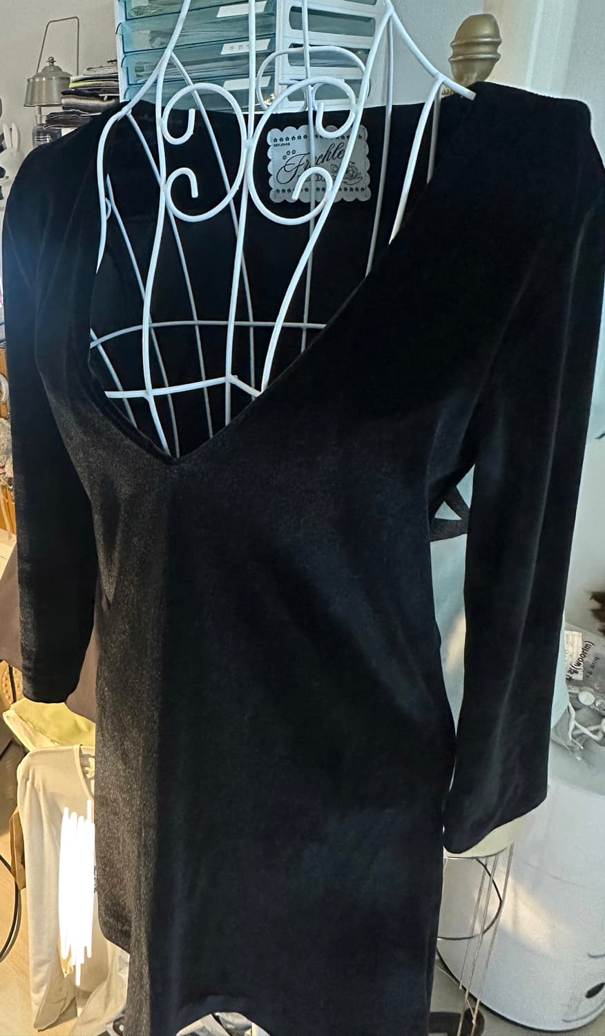 프레클 벨벳 원피스 상품이미지7