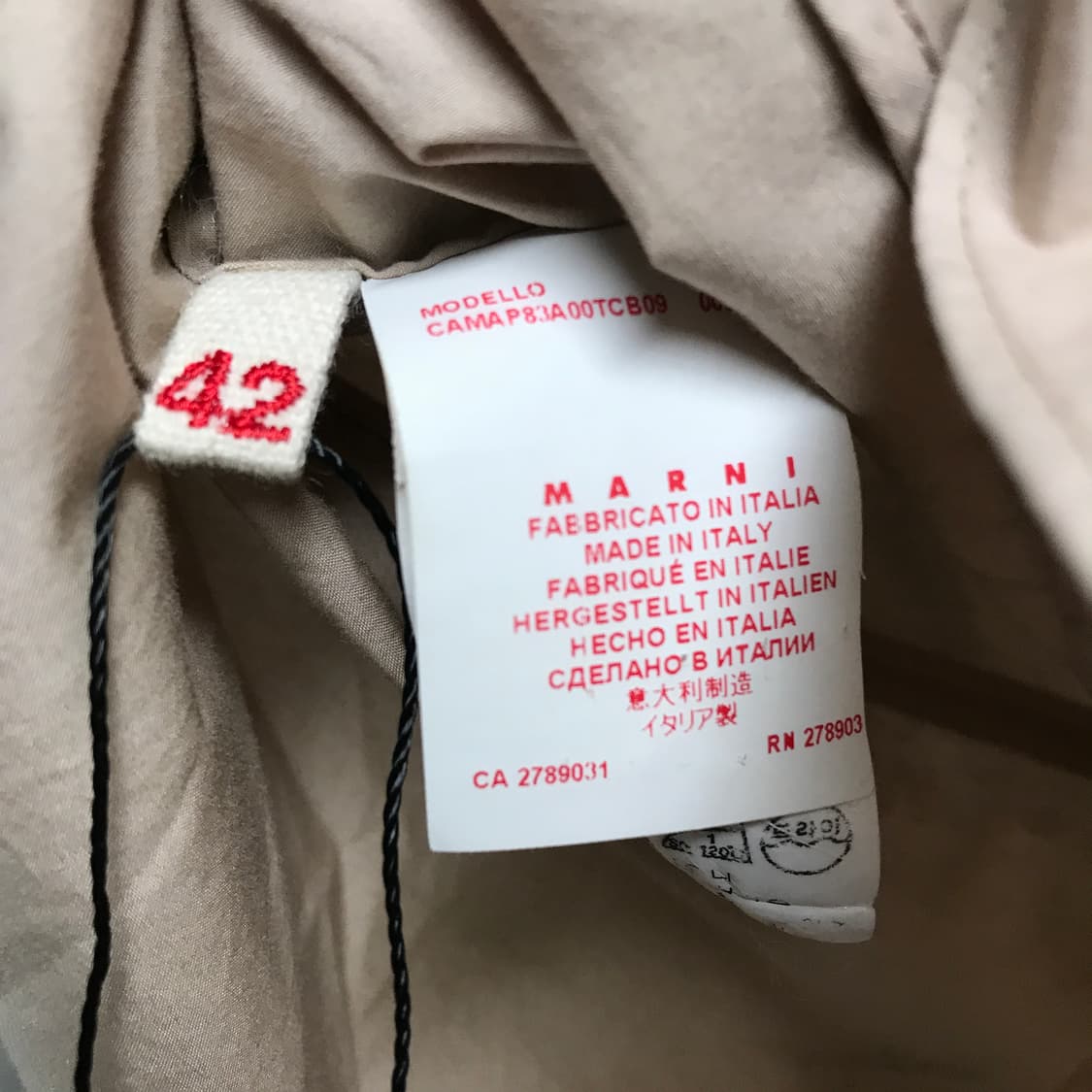 마르니 반팔 블라우스 42(W) 상품이미지6