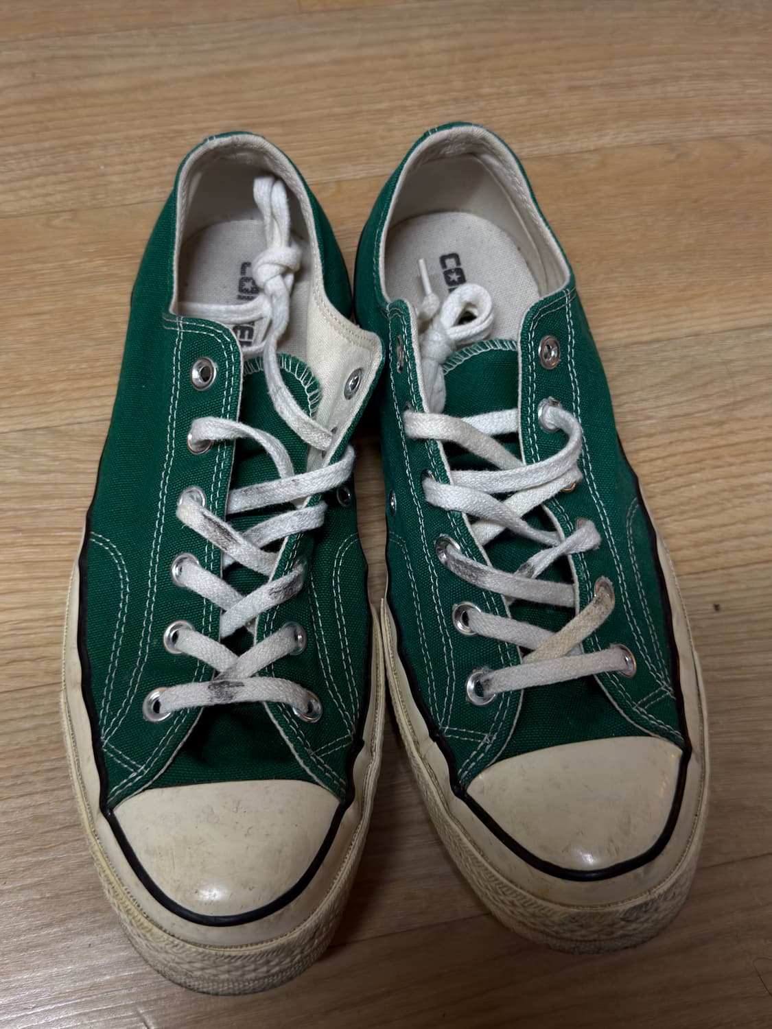 컨버스 로우 척70 그린 상품이미지1