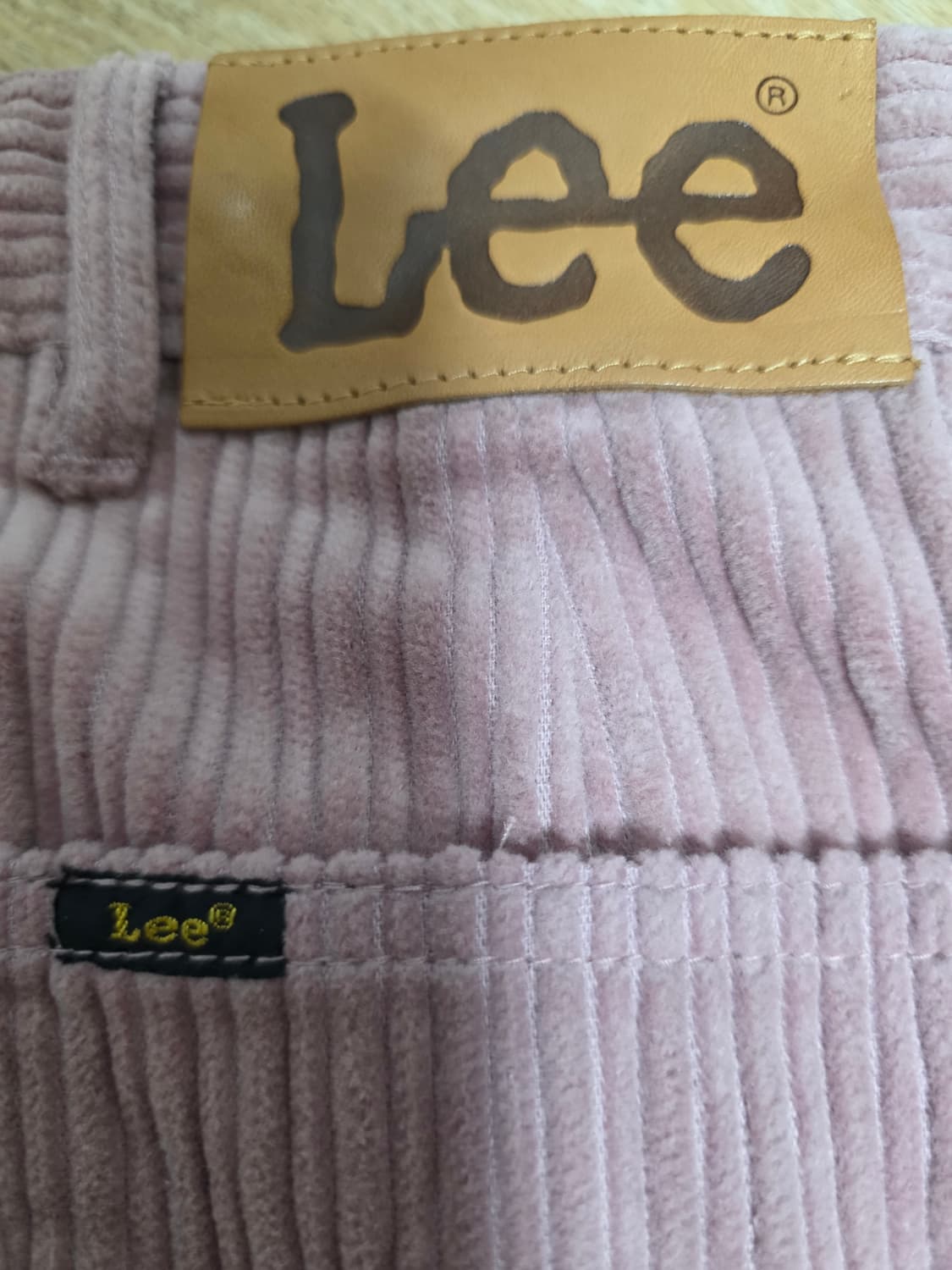 LEE 리 코듀로이 롱스커트 S 상품이미지3