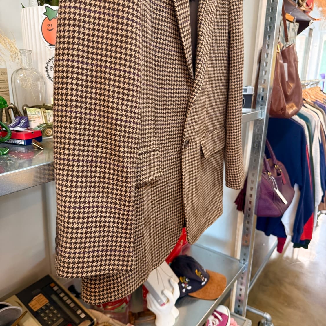 폴로 하운즈투스 패턴 싱글 브레스티드 블레이저 우먼 4사이즈 상품이미지3