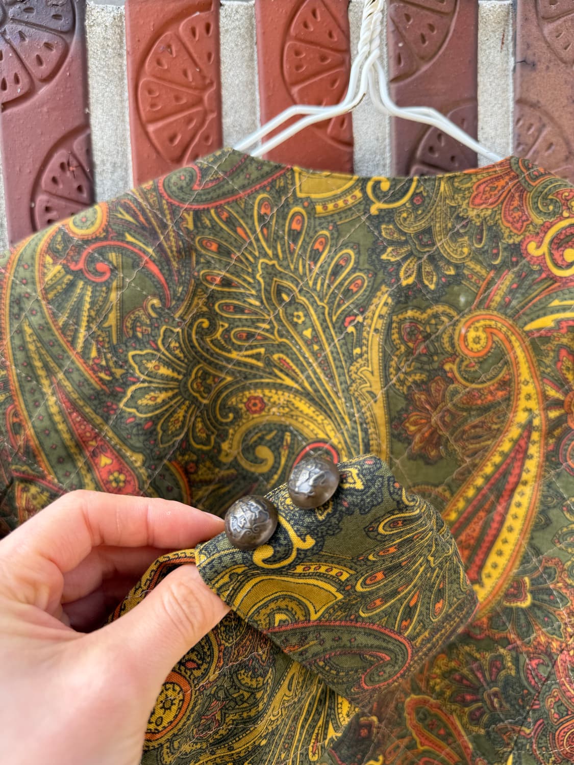 지방시 빈티지 페이즐리 자켓 상품이미지5