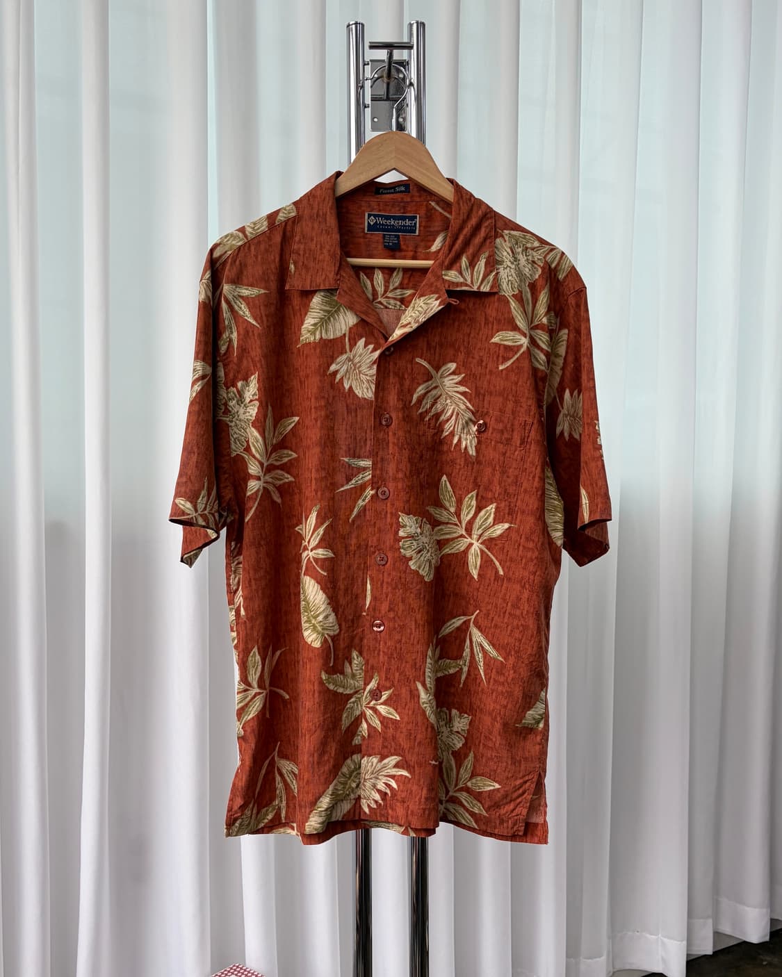 [M-L]Weekender 실크 하와이안 셔츠 상품이미지2