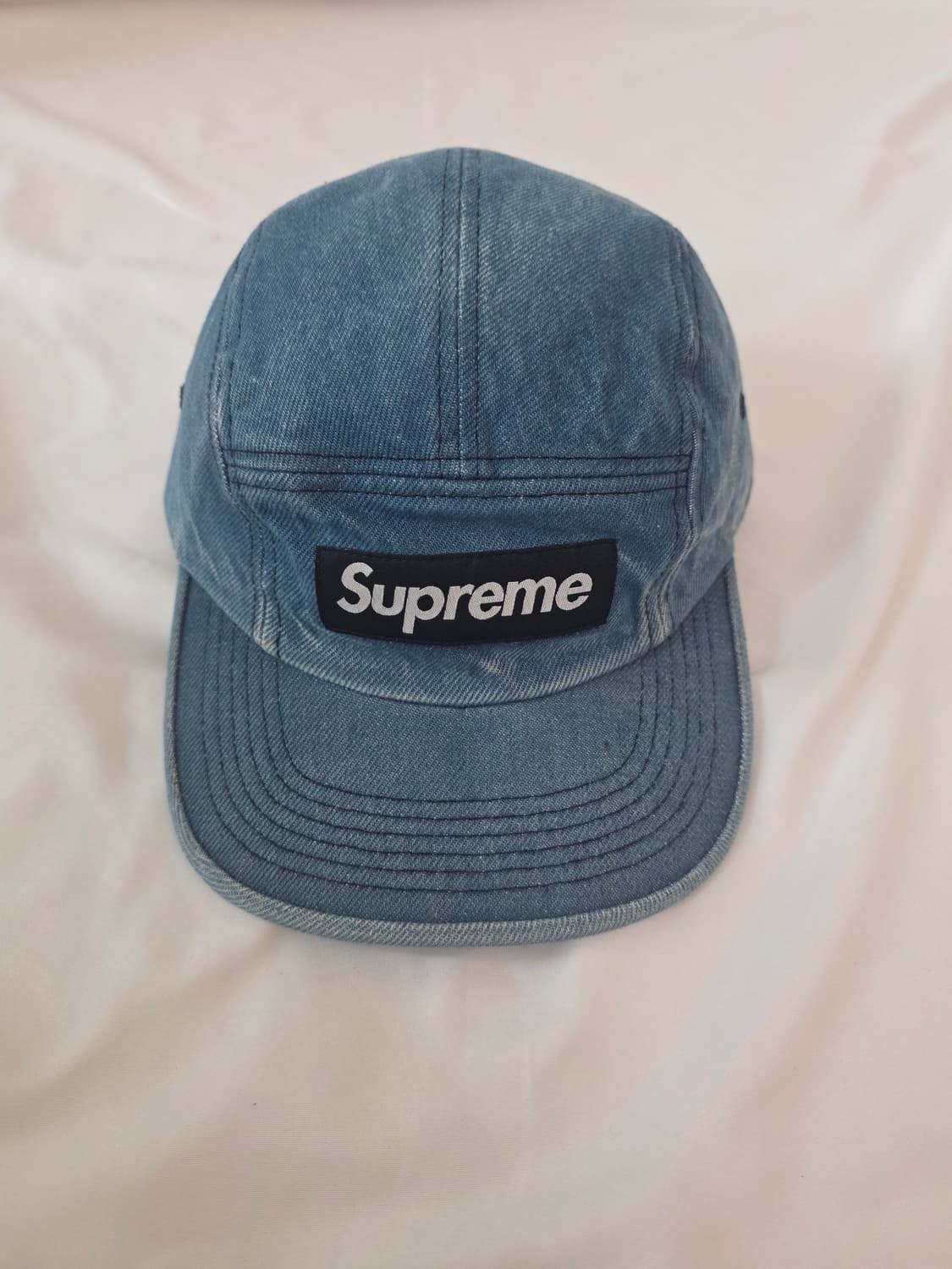 슈프림 워시드 치노 트윌 캠프캡 데님 상품이미지1