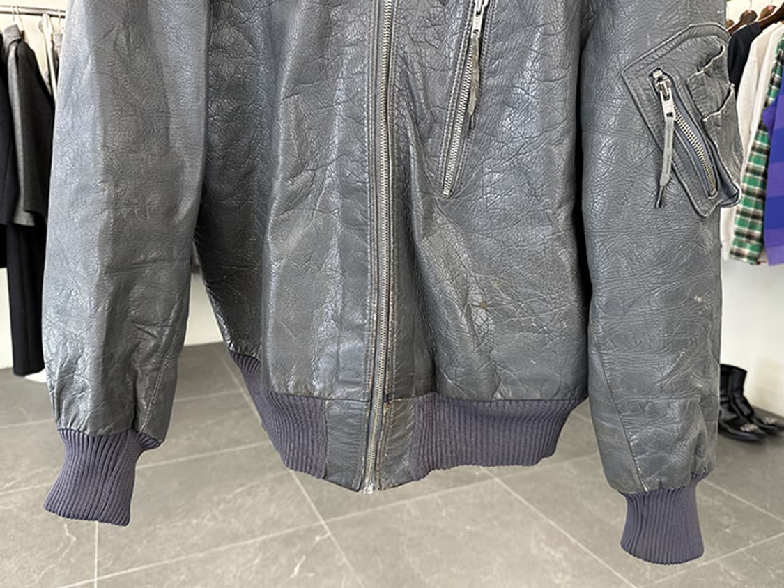 80'S GERMAN FLIGHT BOMBER_ goat skin (L) 상품이미지3