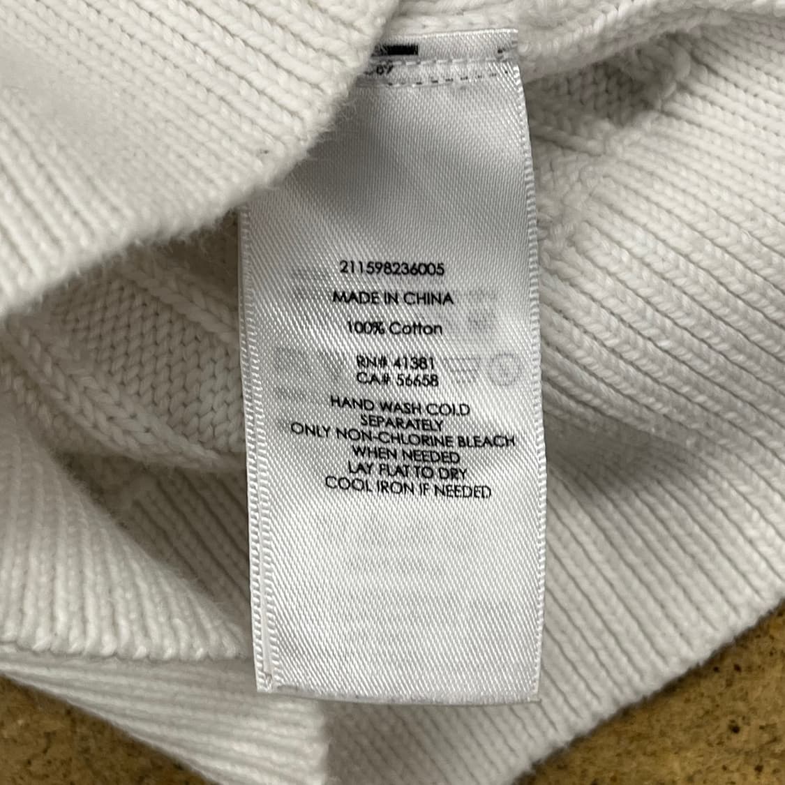 폴로 랄프로렌 화이트 꽈배기 브이넥 니트 가디건  상품이미지6