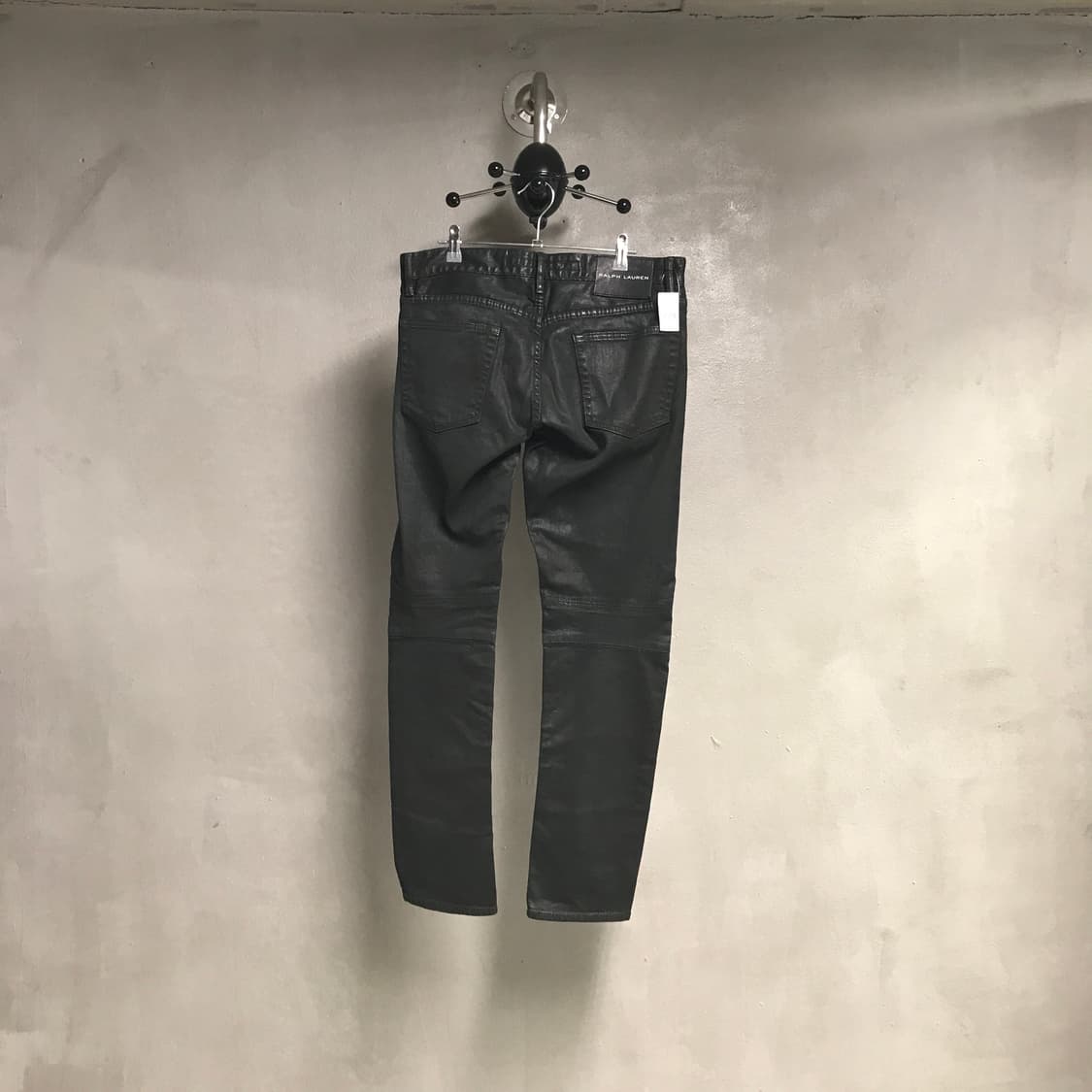 랄프로렌 블랙 가죽 팬츠 31/32 상품이미지5