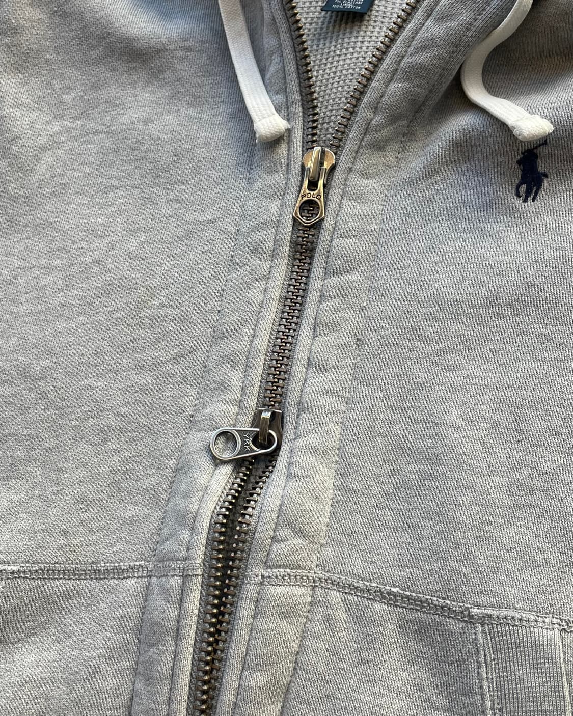 90‘s Polo Thermal hoodie zipup 폴로 써멀 후디 상품이미지10