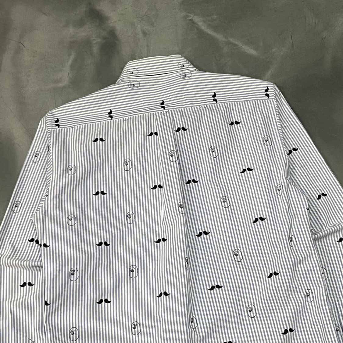  베이프 스트라이프 멀티로고 셔츠 y15841 상품이미지6