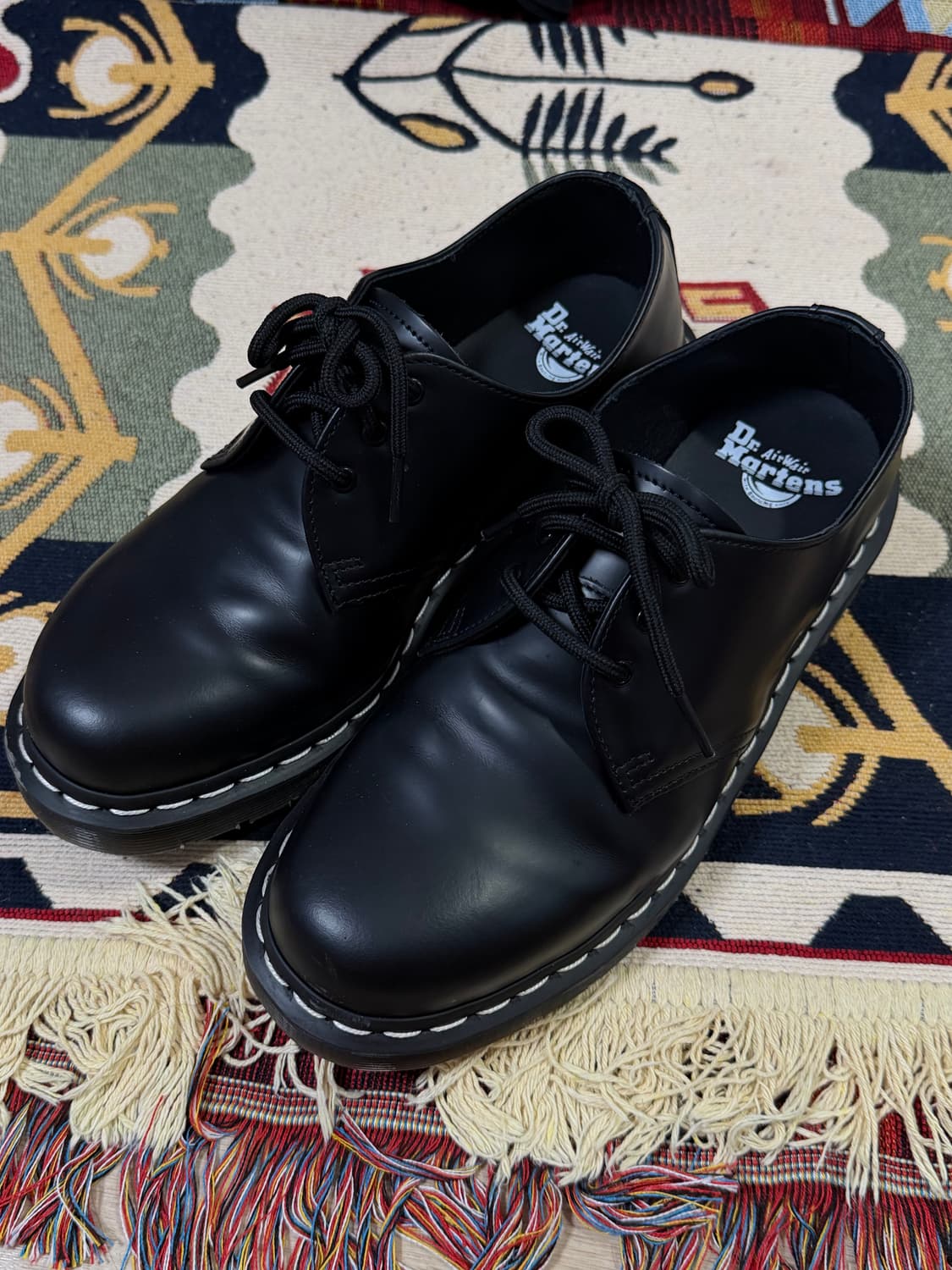 (260) 닥터마틴 1461 블랙스무스 상품이미지1