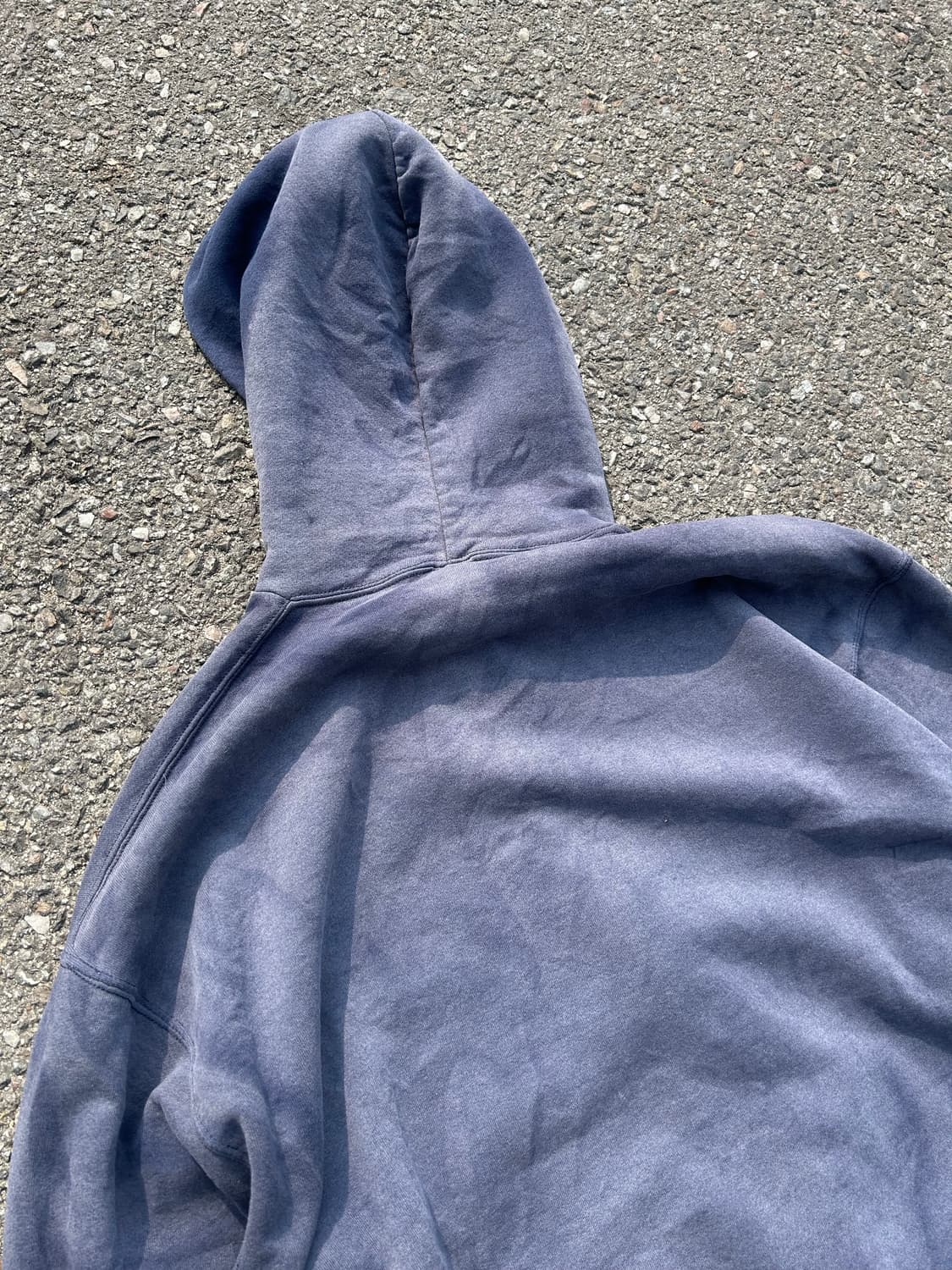 90‘s 러셀 썬페이드 후드집업 네이비 XL 상품이미지8