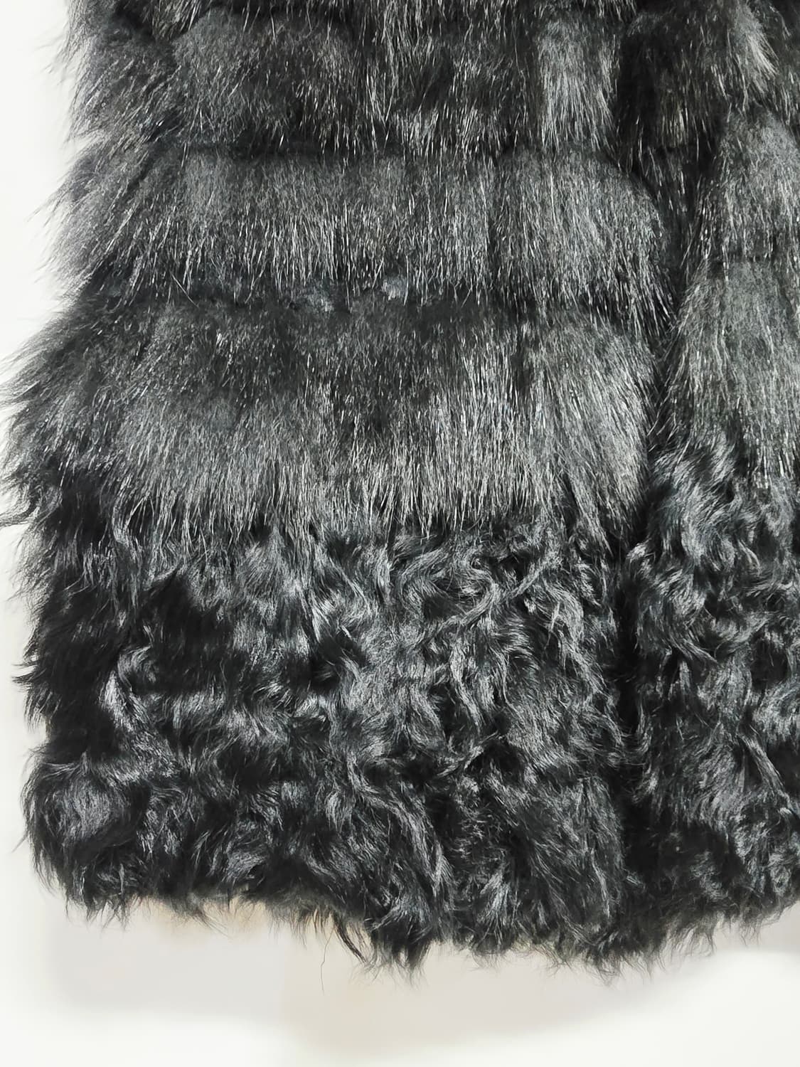 kenneth lady블랙 퍼 베스트 조끼 상품이미지3