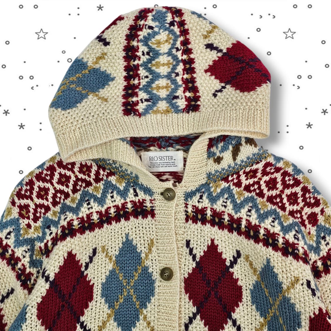  RIO SISTER 리오 시스터 울 후드집업 상품이미지2