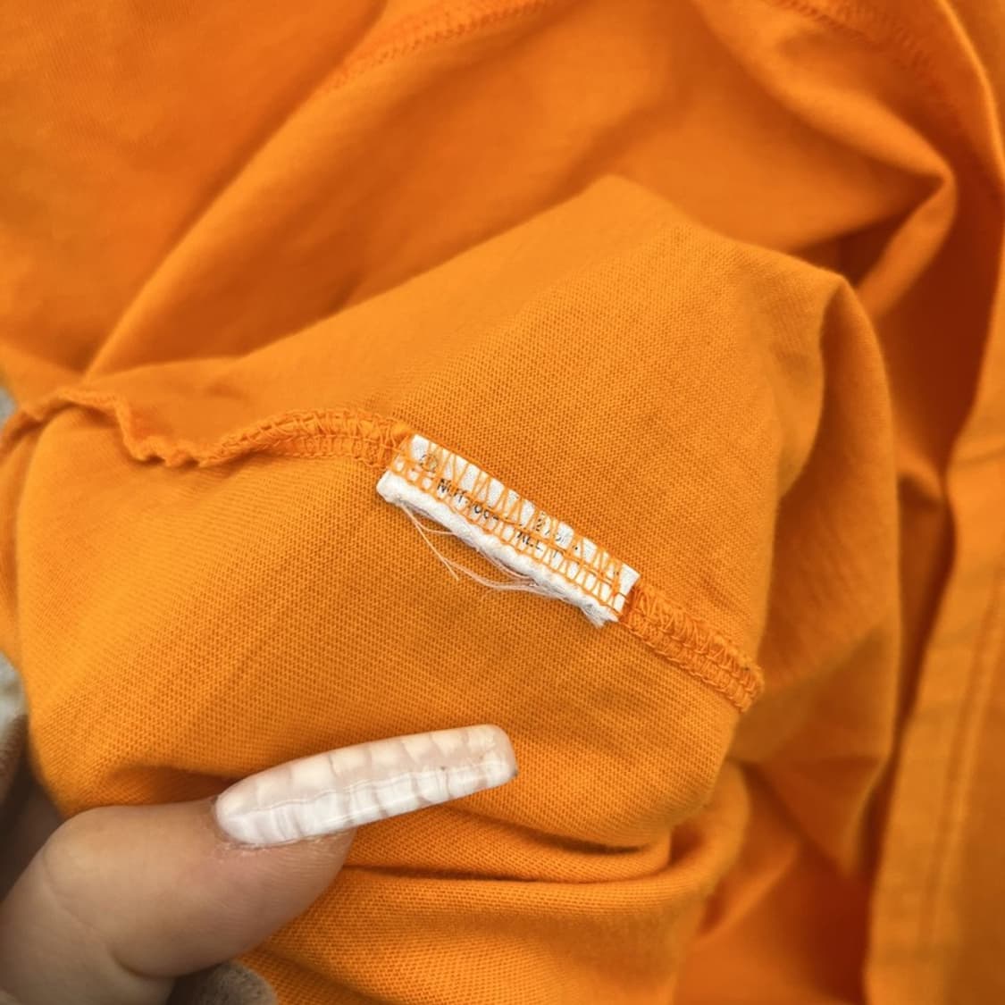 오니츠카 타이거 올드스쿨 스트릿 펑크 오렌지 반팔티 95 C10781 상품이미지6