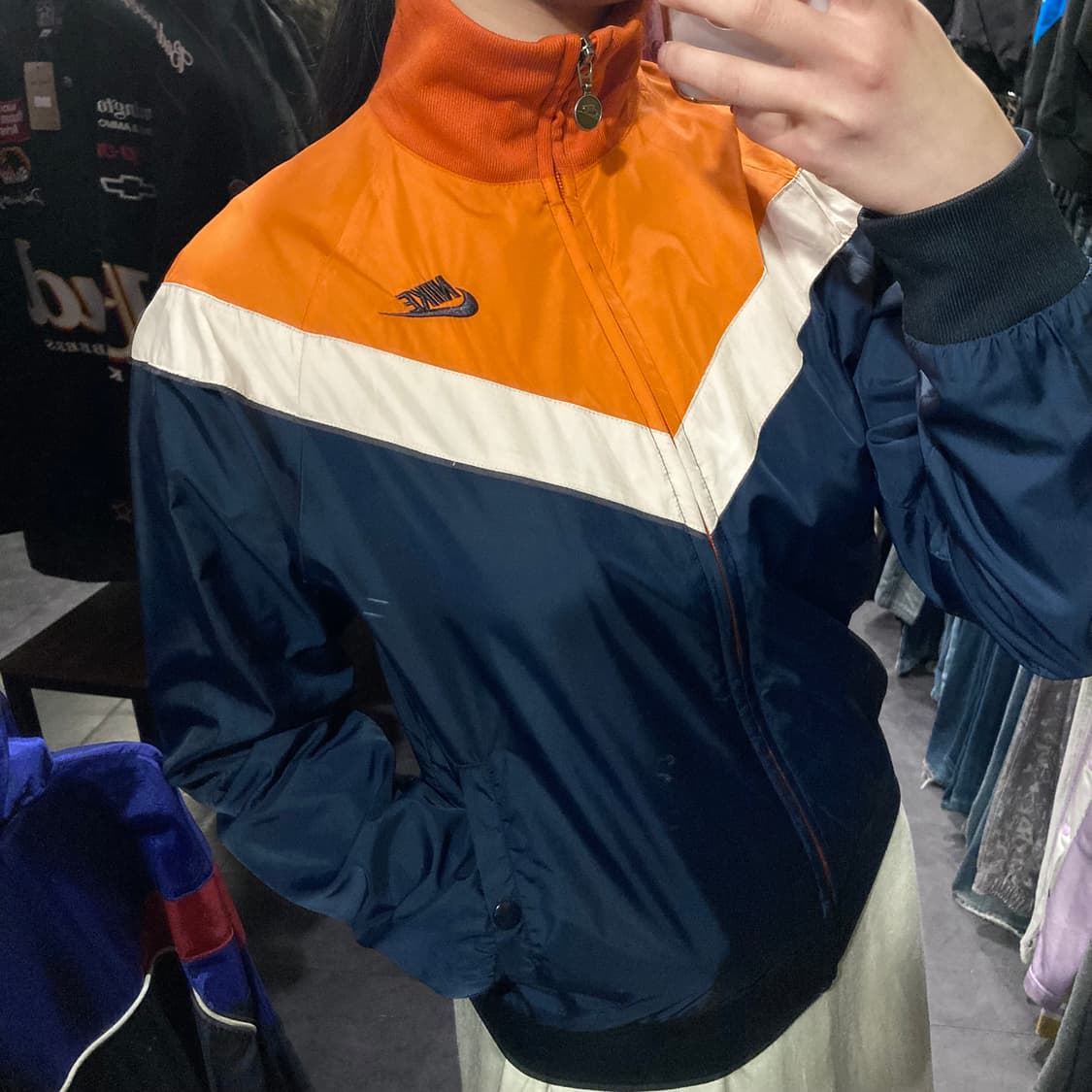 [IM]나이키 바람막이 오렌지 상품이미지5