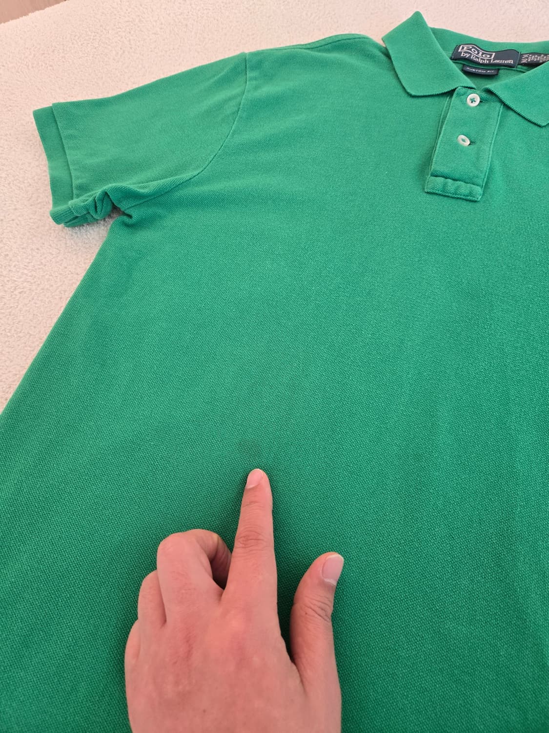 폴로 랄프로렌 그린 반팔 폴로티 M 상품이미지8