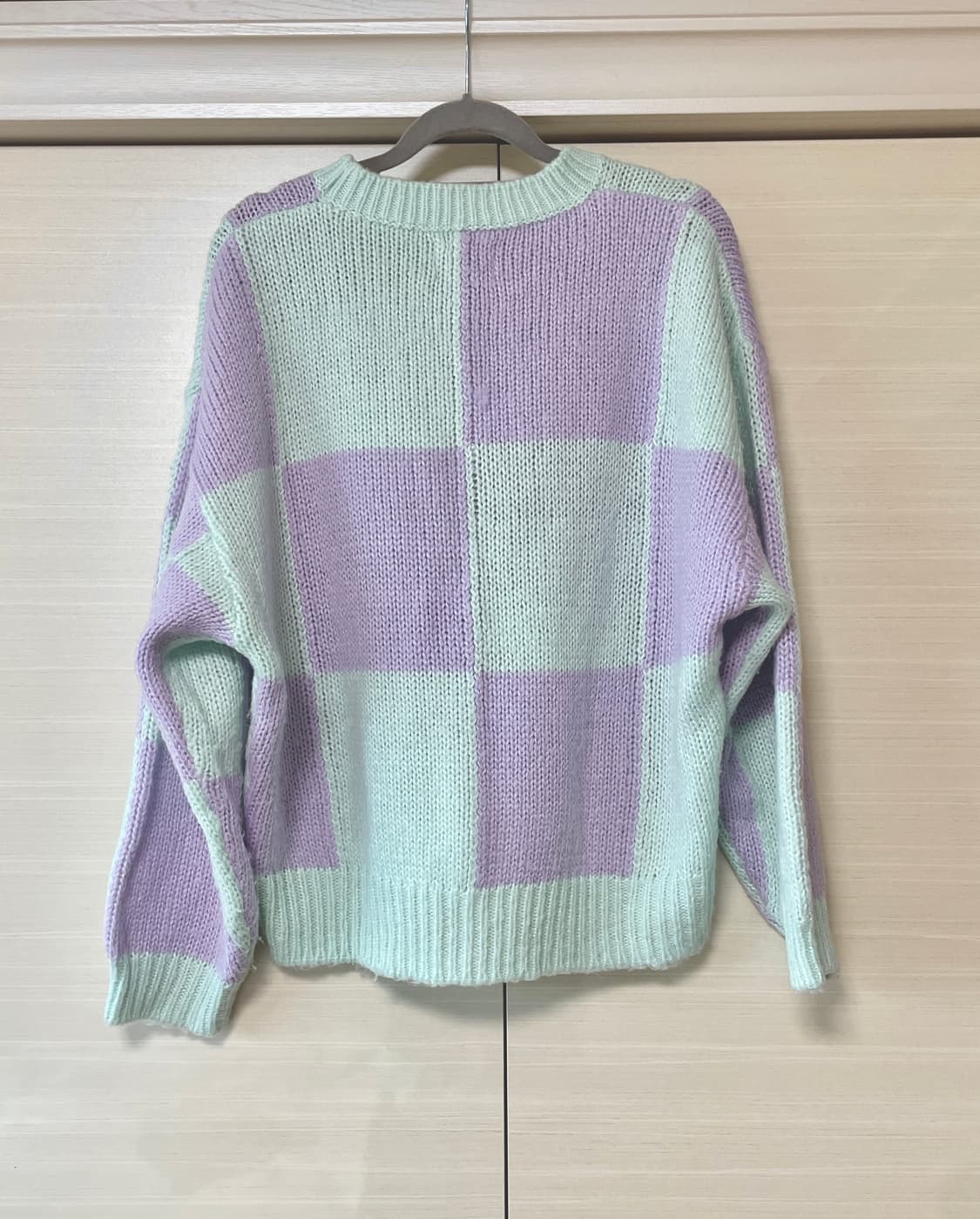 Stussy 스투시 블록 체크 니트 상품이미지2