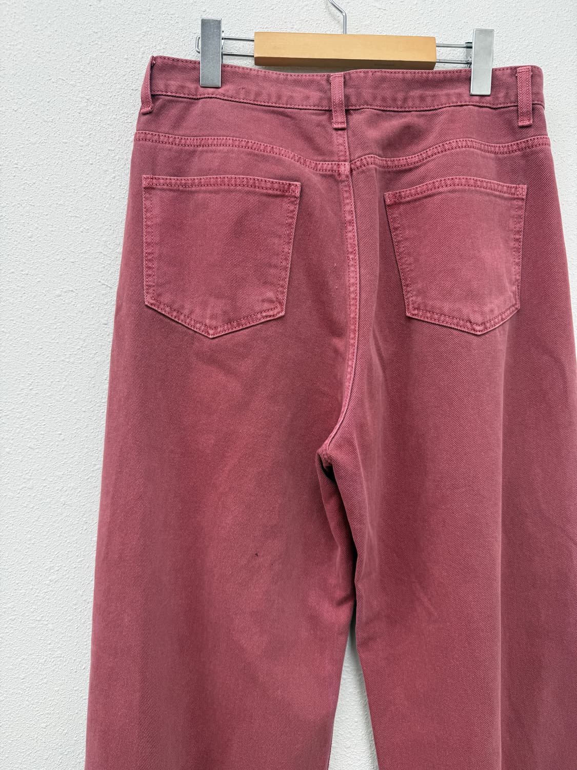 빈티지 워싱 핑크 와이드 팬츠 상품이미지7