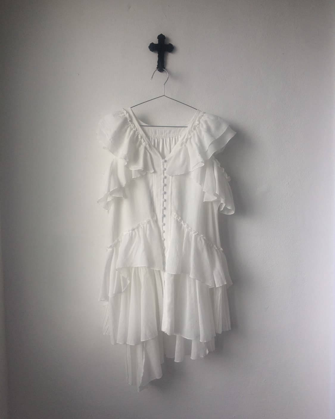 Angel mood ruffle onepiece 상품이미지2