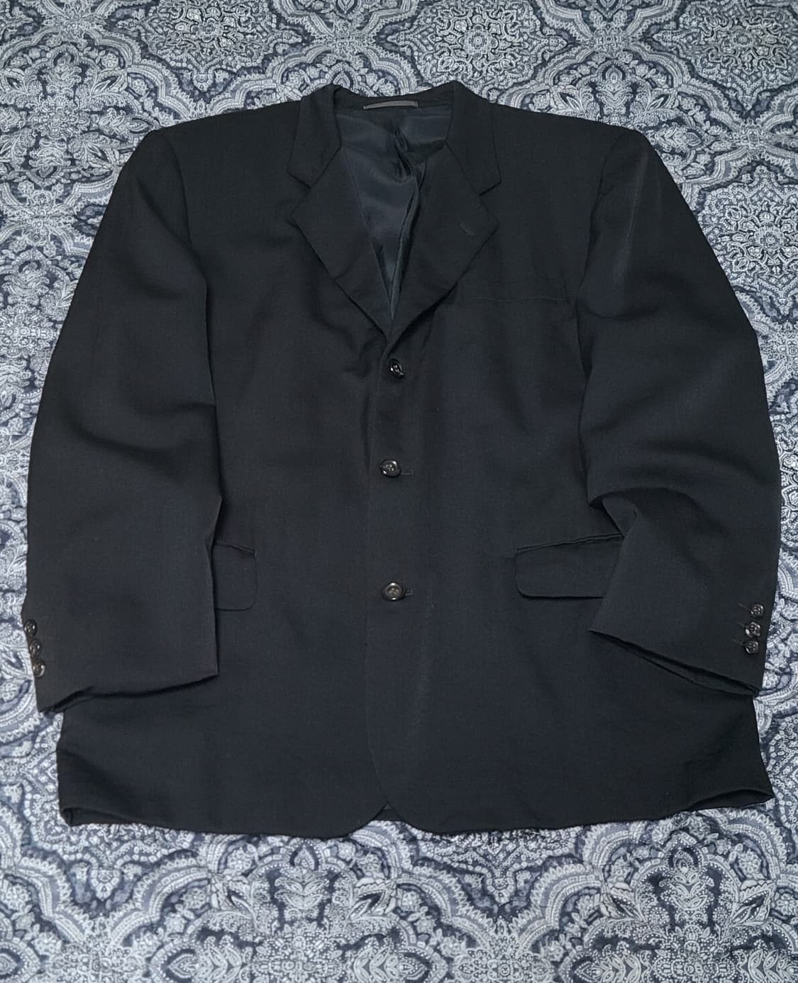 90's Comme de Garcons Homme 3버튼 울 자켓 m 상품이미지1