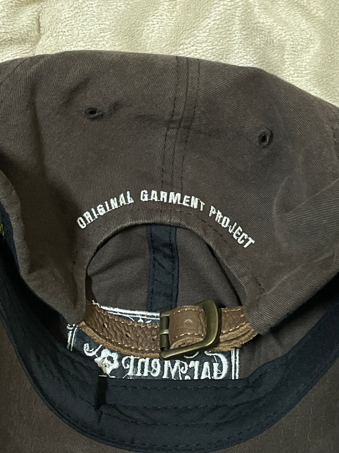 빈티지 오가프 볼캡 브라운 상품이미지4