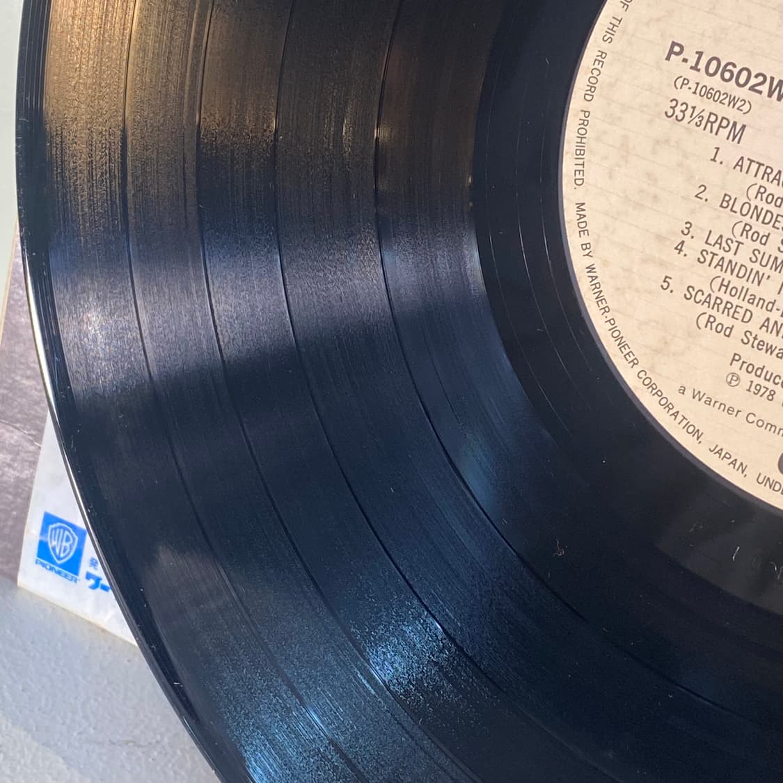(중고LP-팝록) Rod Stewart -Blondes Have 상품이미지6