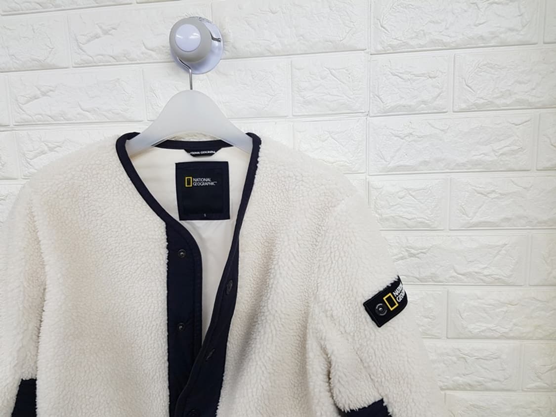 내셔널지오그래픽 후리스 자켓 S여성55-66(말레이맥 라운드 뽀글이 플리 상품이미지2