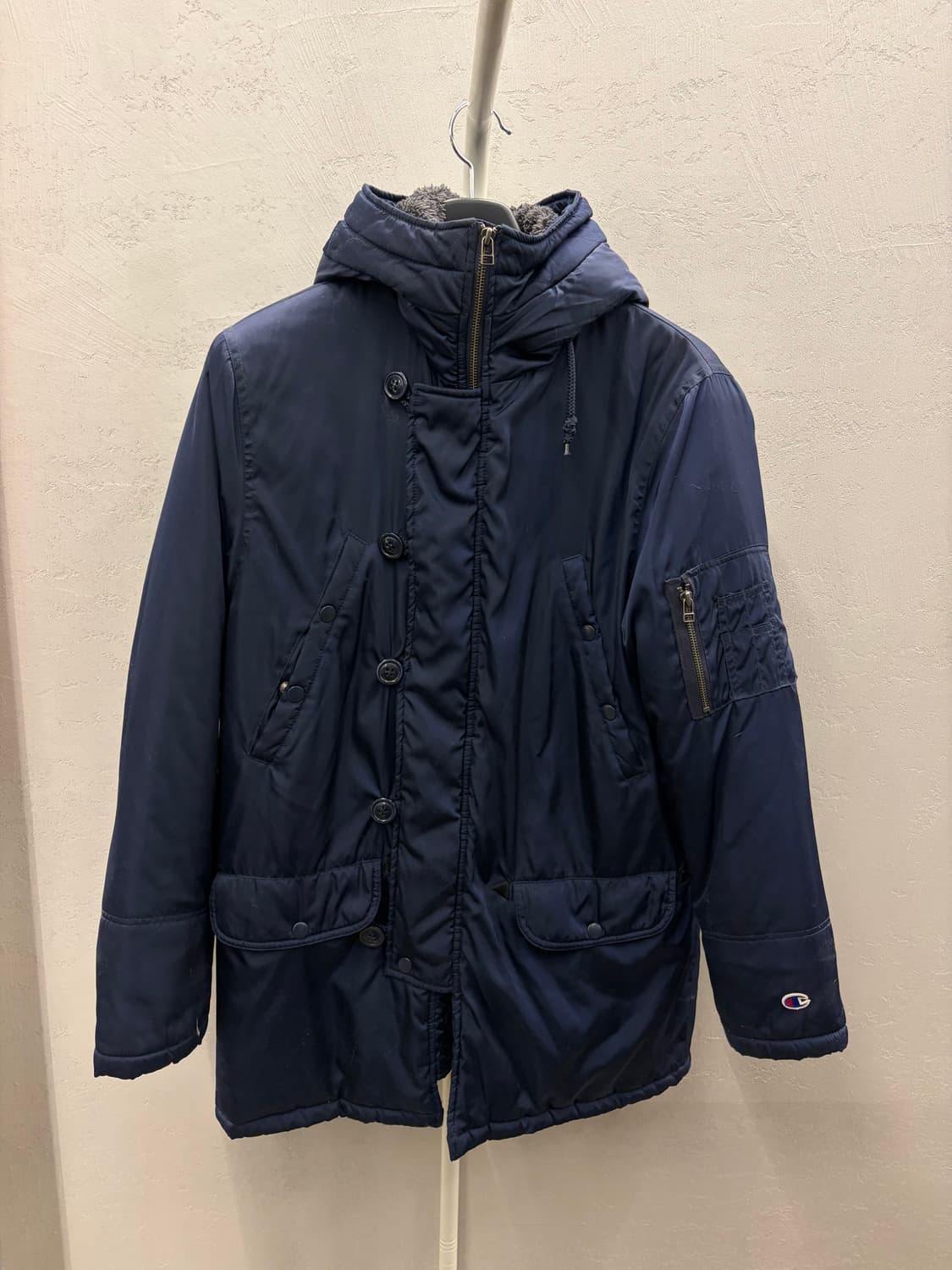 챔피온 N3B 네이비 야상 L 상품이미지2