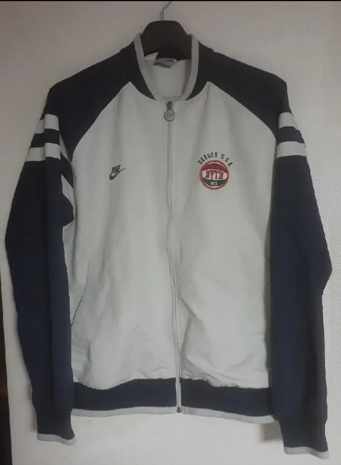 00s 나이키 올드스쿨 오레곤 usa 바시티 스타디움 자켓 105 상품이미지1