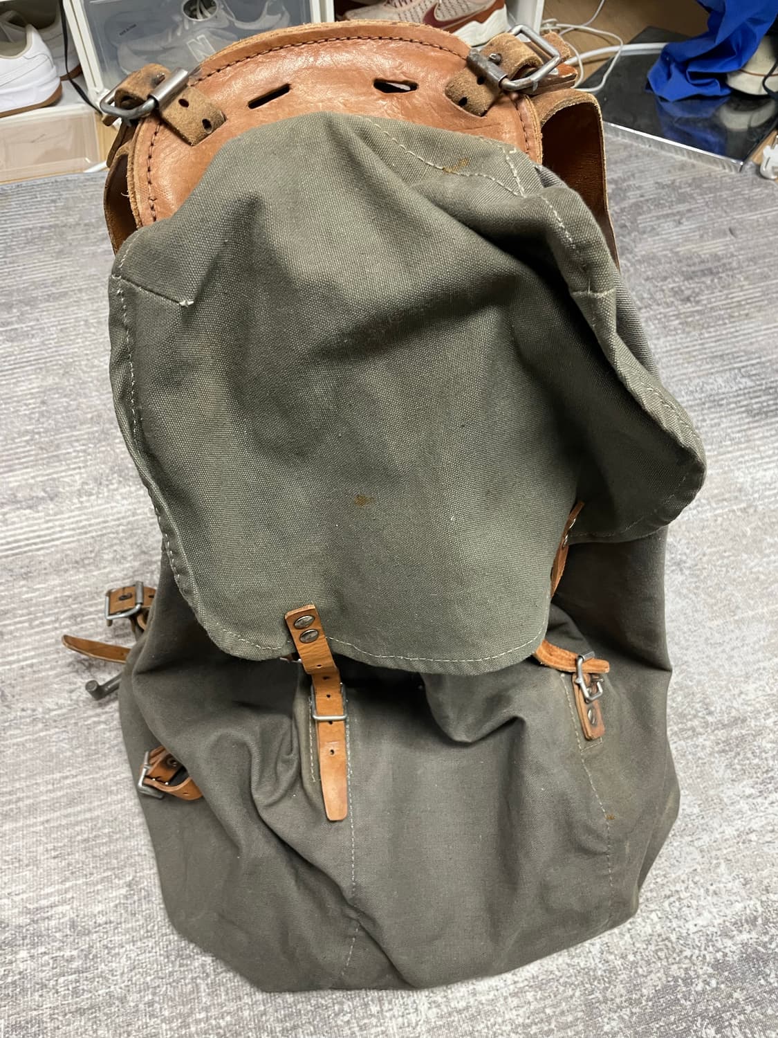 60s Swedish ARMY m39 럭색 상품이미지6