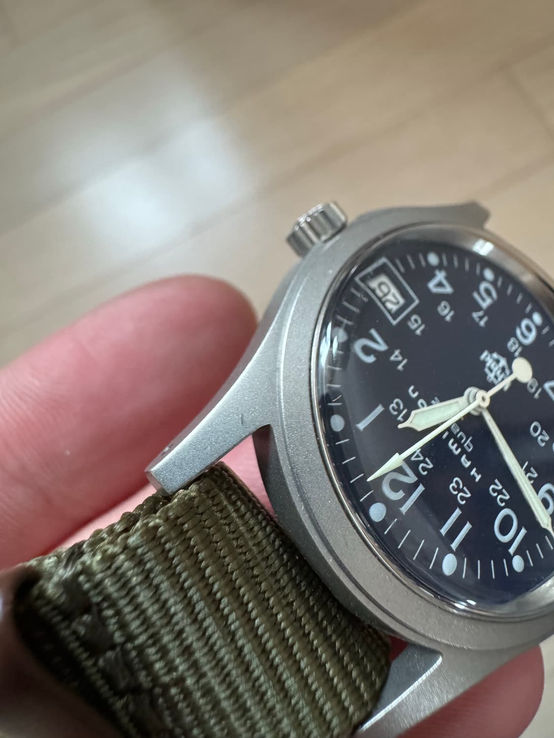 해밀턴 카키필드 9797 상품이미지6