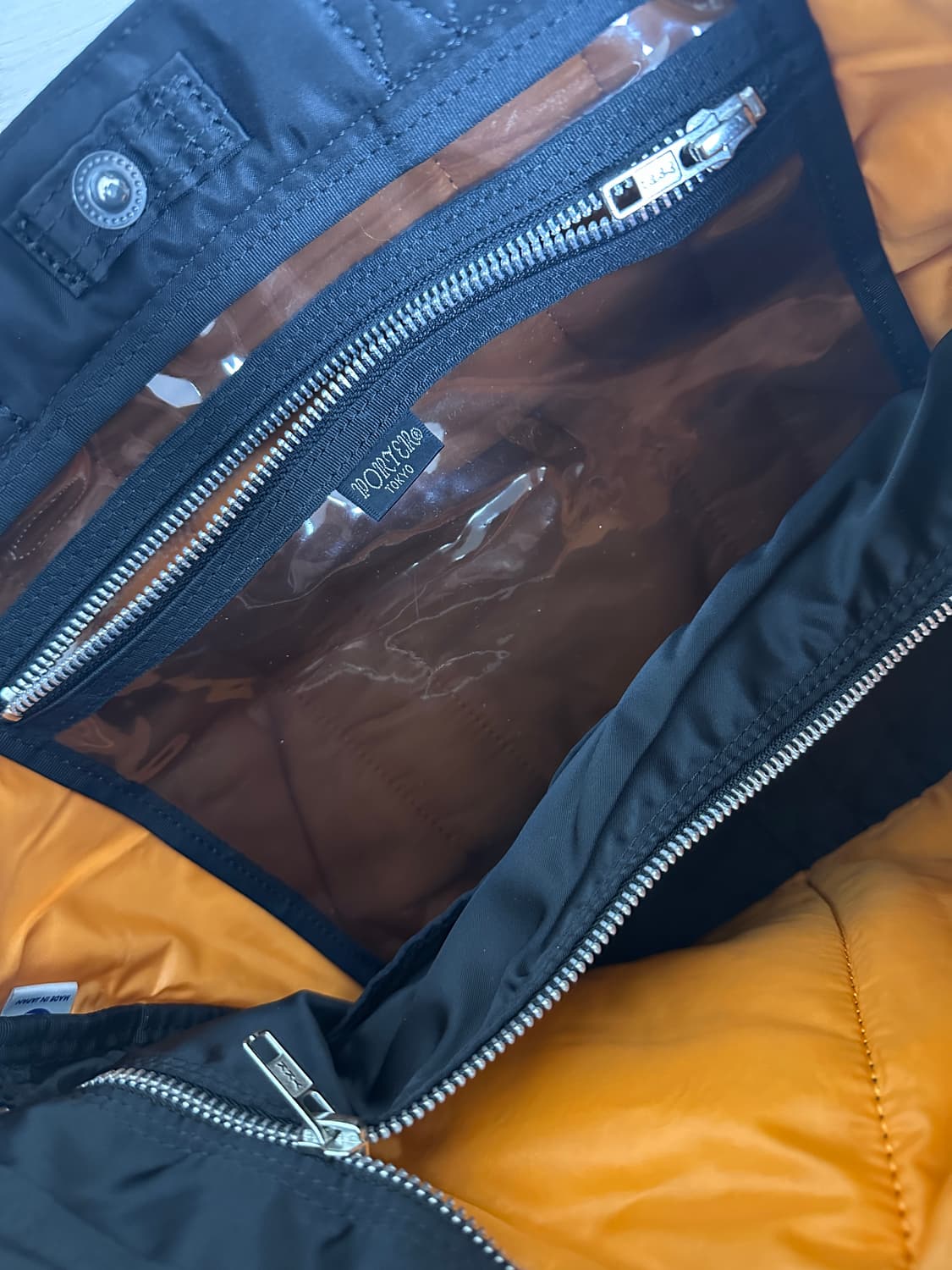 포터 탱커 토트백 블랙 PORTER TOTE BAG 상품이미지6