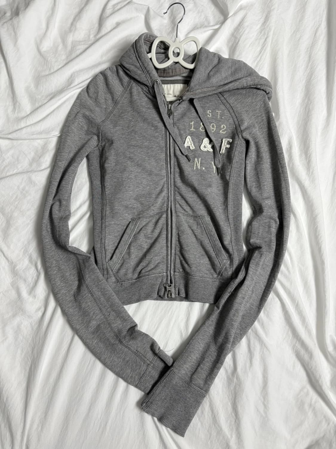 아베크롬비 그레이 딱붙 후집 상품이미지3