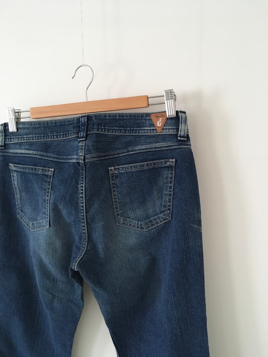 washing blue bootscut jeans 상품이미지9