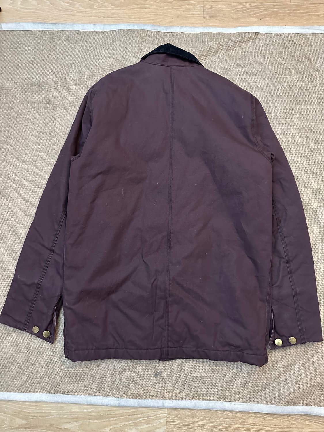 칼하트 쉘터 코트 M 버건디(95-100) 상품이미지6