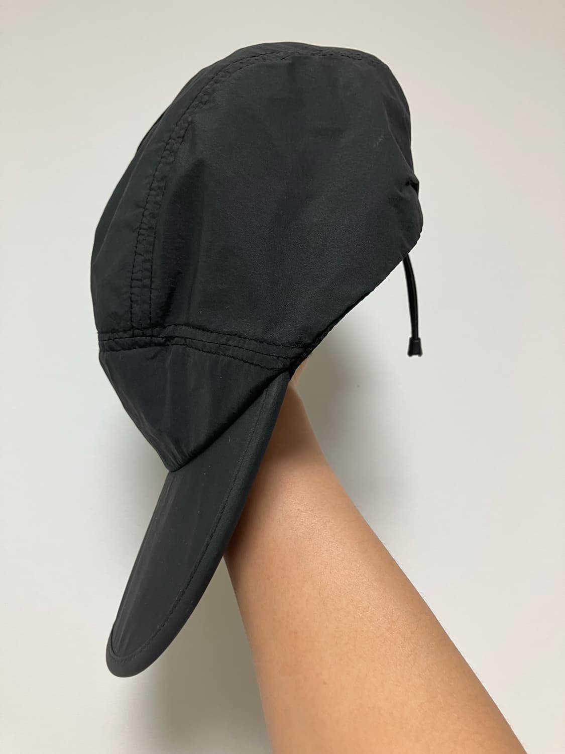 유세지 덕캡 블랙 캡 모자 상품이미지2