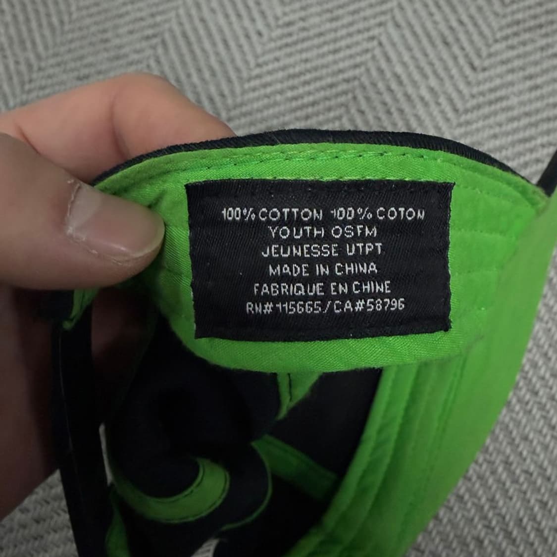 마인크래프트 크리퍼 캡 모자 v1458 상품이미지7