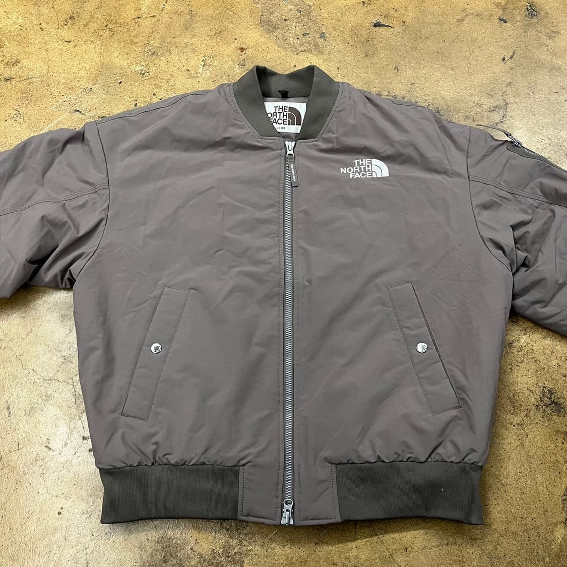 [정품/L] 노스페이스 봄버 자켓 회색 점퍼 b15 상품이미지3