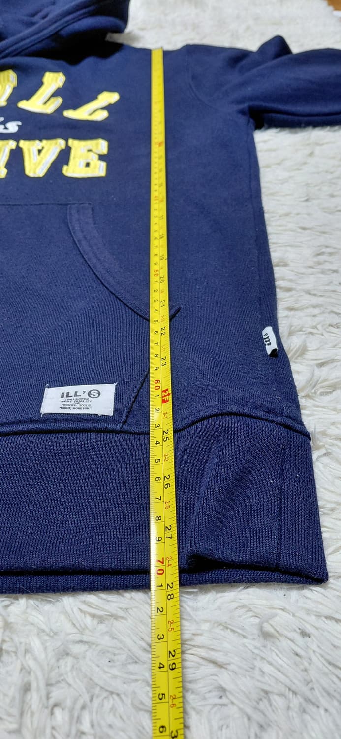 일즈 ILL'S 네이비 후드티 L 상품이미지9