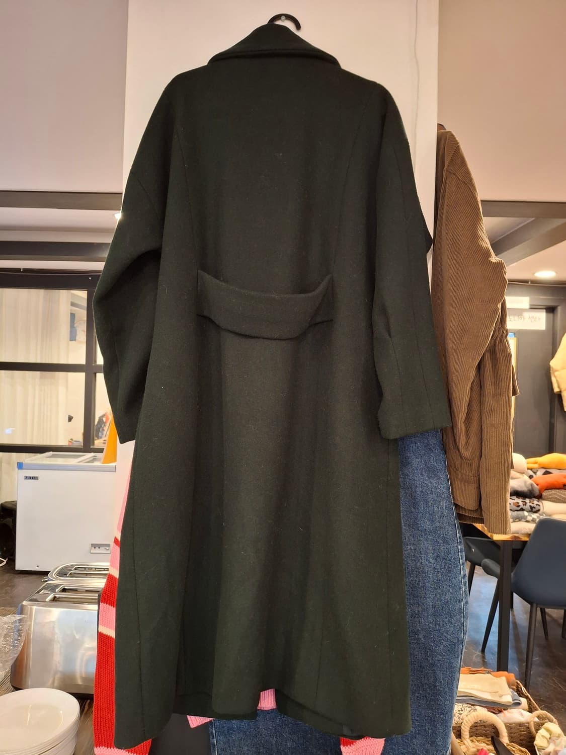 (마지막특가) 메르시 롱코트 진카키 프리 상품이미지5