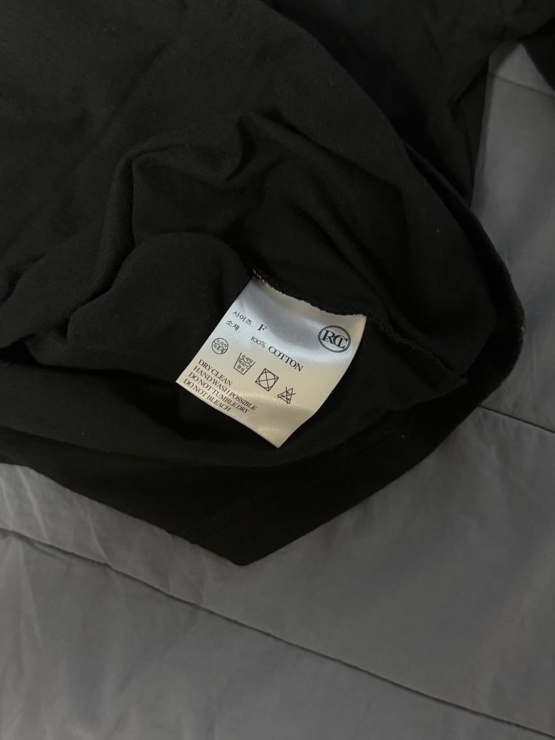 렉토 반팔 F사이즈 블랙 상품이미지2