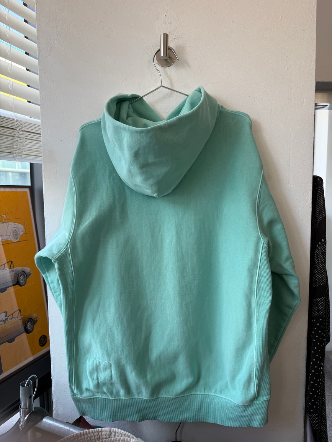 카키스 오버다이 후디 그린 3사이즈 XL 상품이미지2