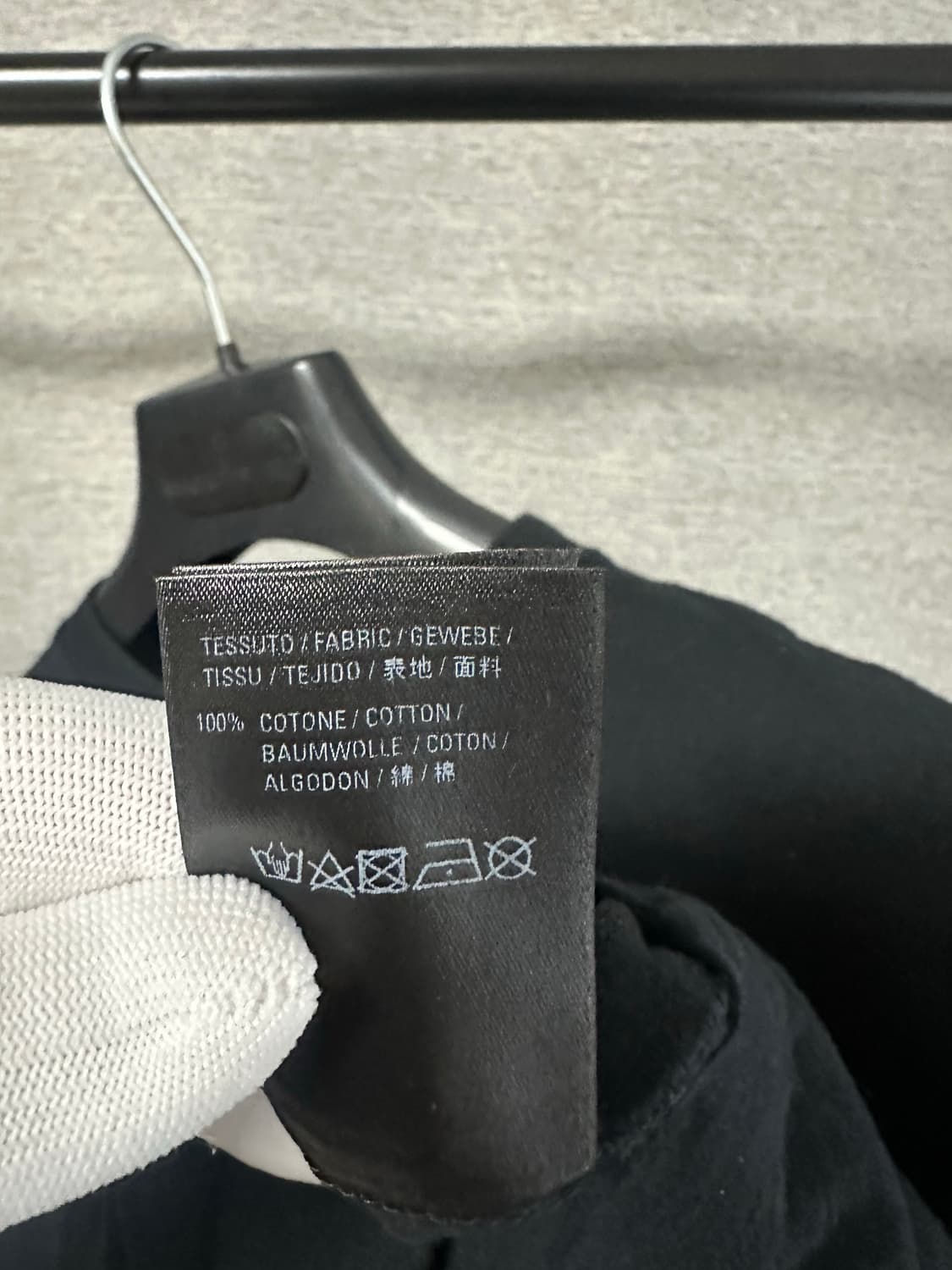 발렌시아가 BB로고 반팔 블랙 (XXS/M) 상품이미지6