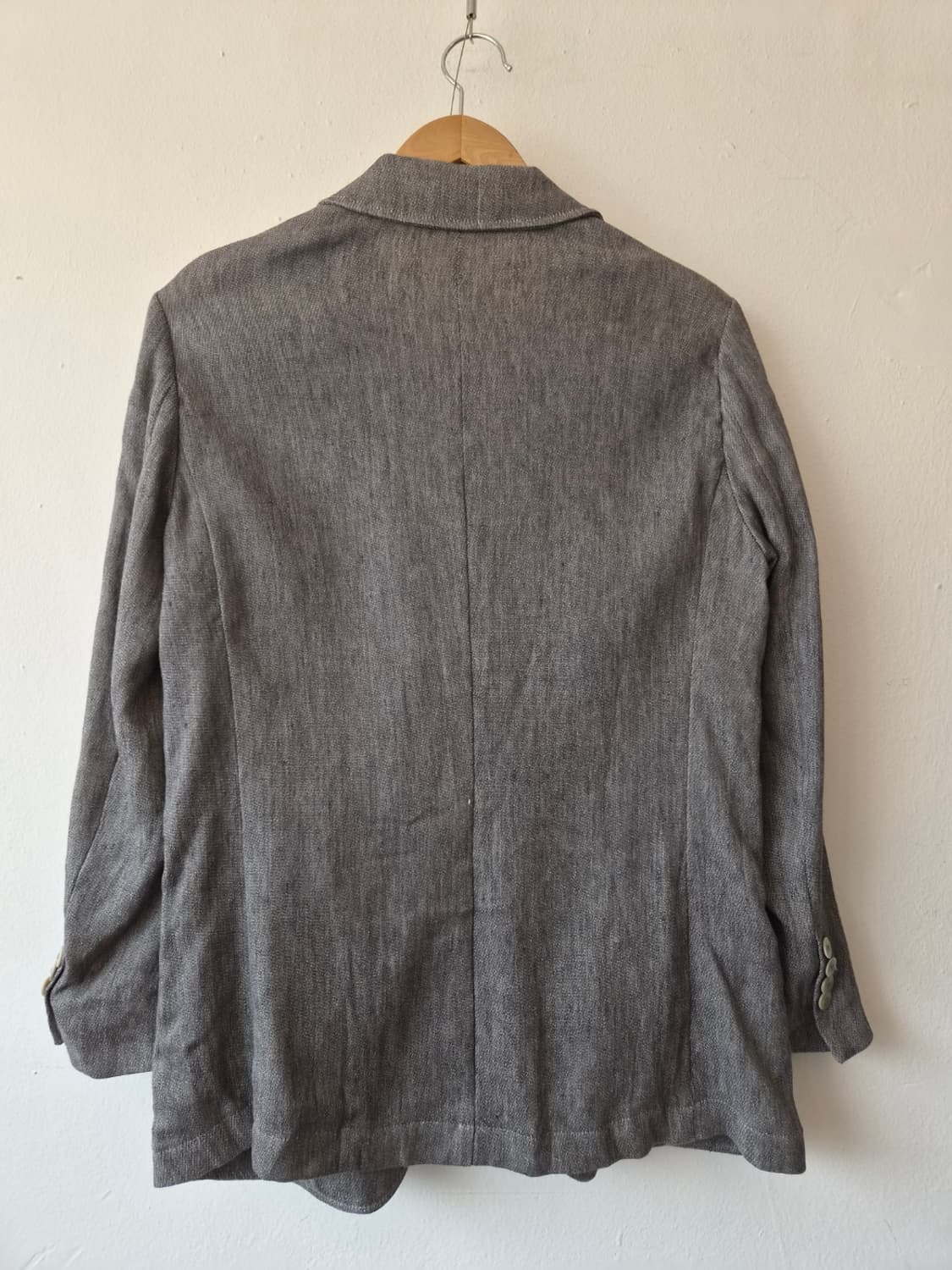 다니엘레 피에솔리 시리즈 남녀공용 그레이린넨자켓 95사이즈 상품이미지3