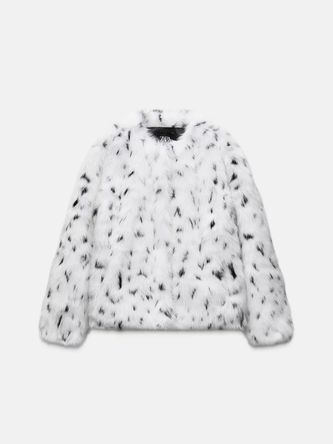 자라 애니멀 프린트 퍼자켓 상품이미지2