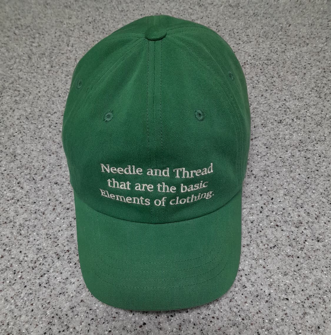 💥커버낫 자수 레터링 볼캡 (그린)
 상품이미지2